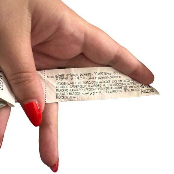 ZARA‎ Retro Satin Wrap Mini Dress Sz XS - Picture 5 of 5